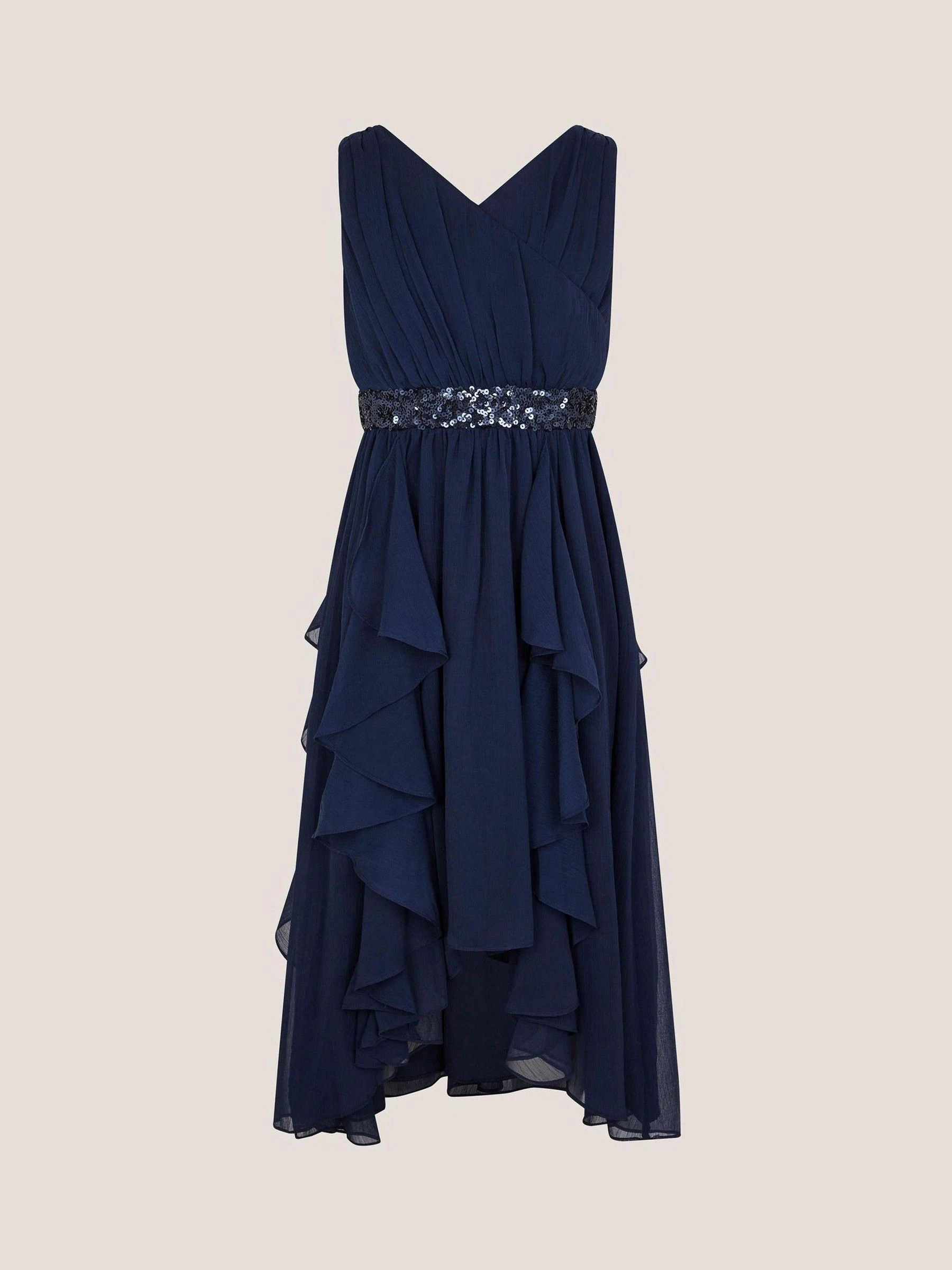 Monsoon Clemmie Sequin Chiffon Prom Dress