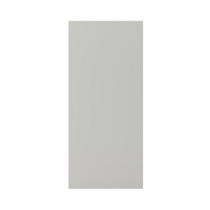 Panneau de finition haut Goodhome Garcinia ciment H. 72 cm x l. 32 cm x Ep. 18 mm