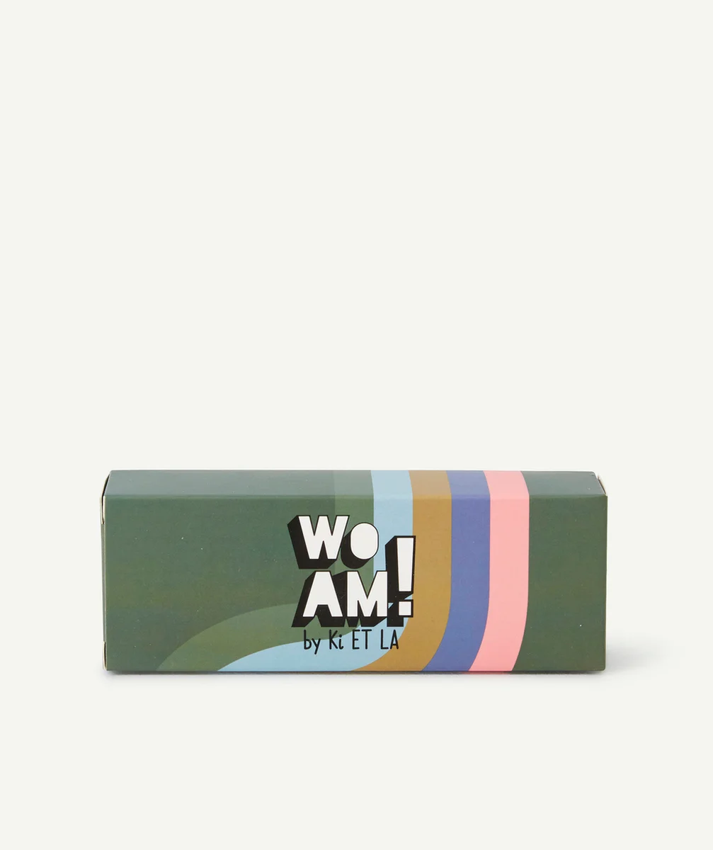 KIETLALUNETTES DE SOLEIL WOAM VERTES 4-6 ANS
