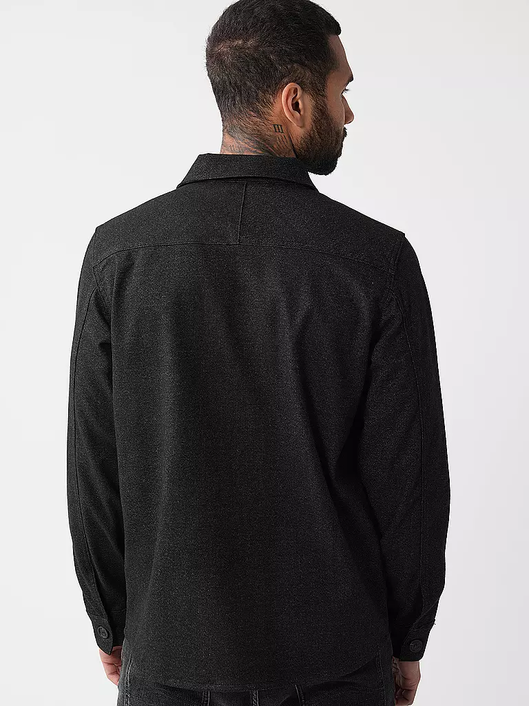 GABBA Overshirt CLIPPER SHAFI  schwarz