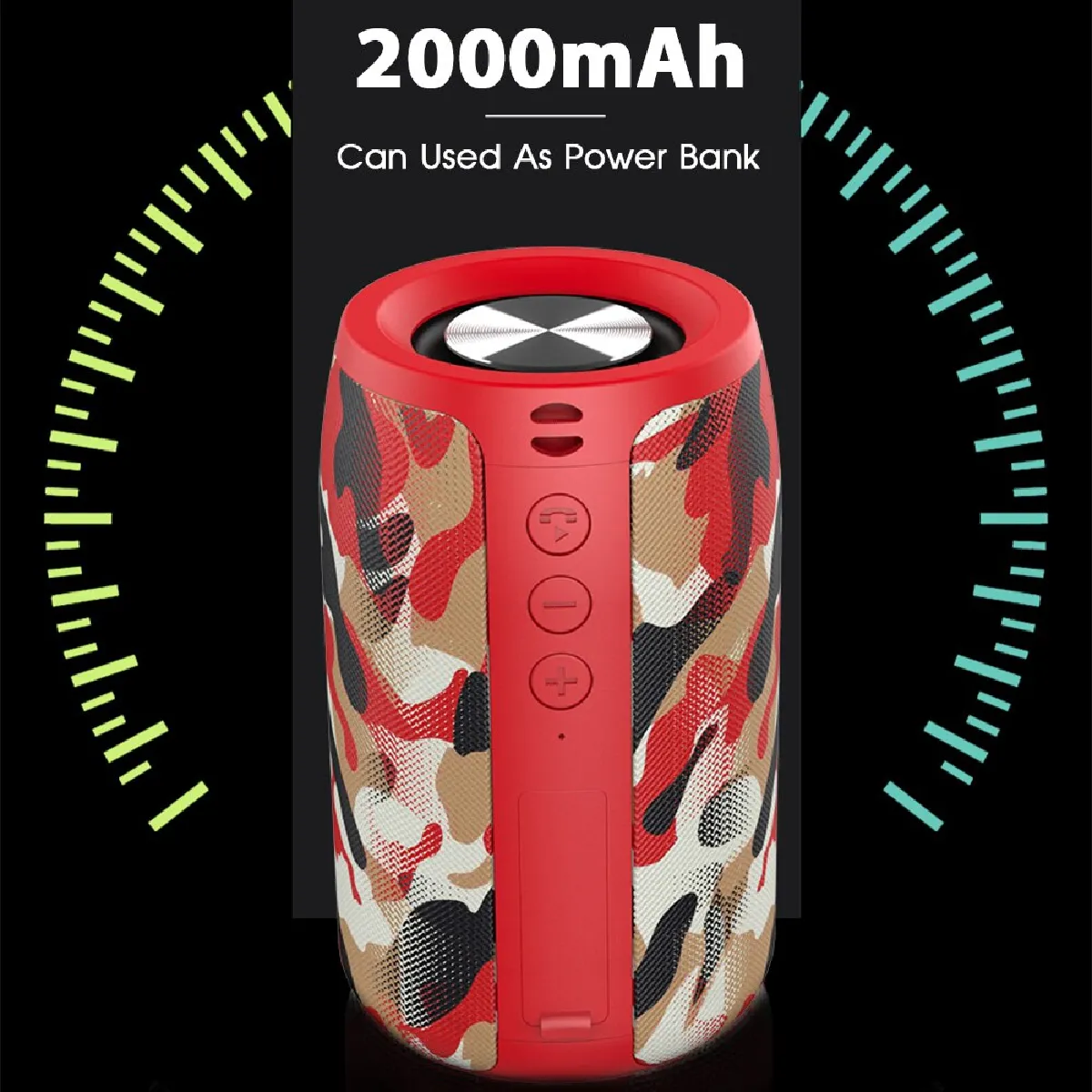 Universal 3D Bass Speaker - Rouge