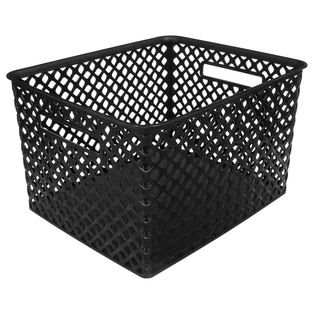 Panier multi-usage noir 30.5x21.7x37cm