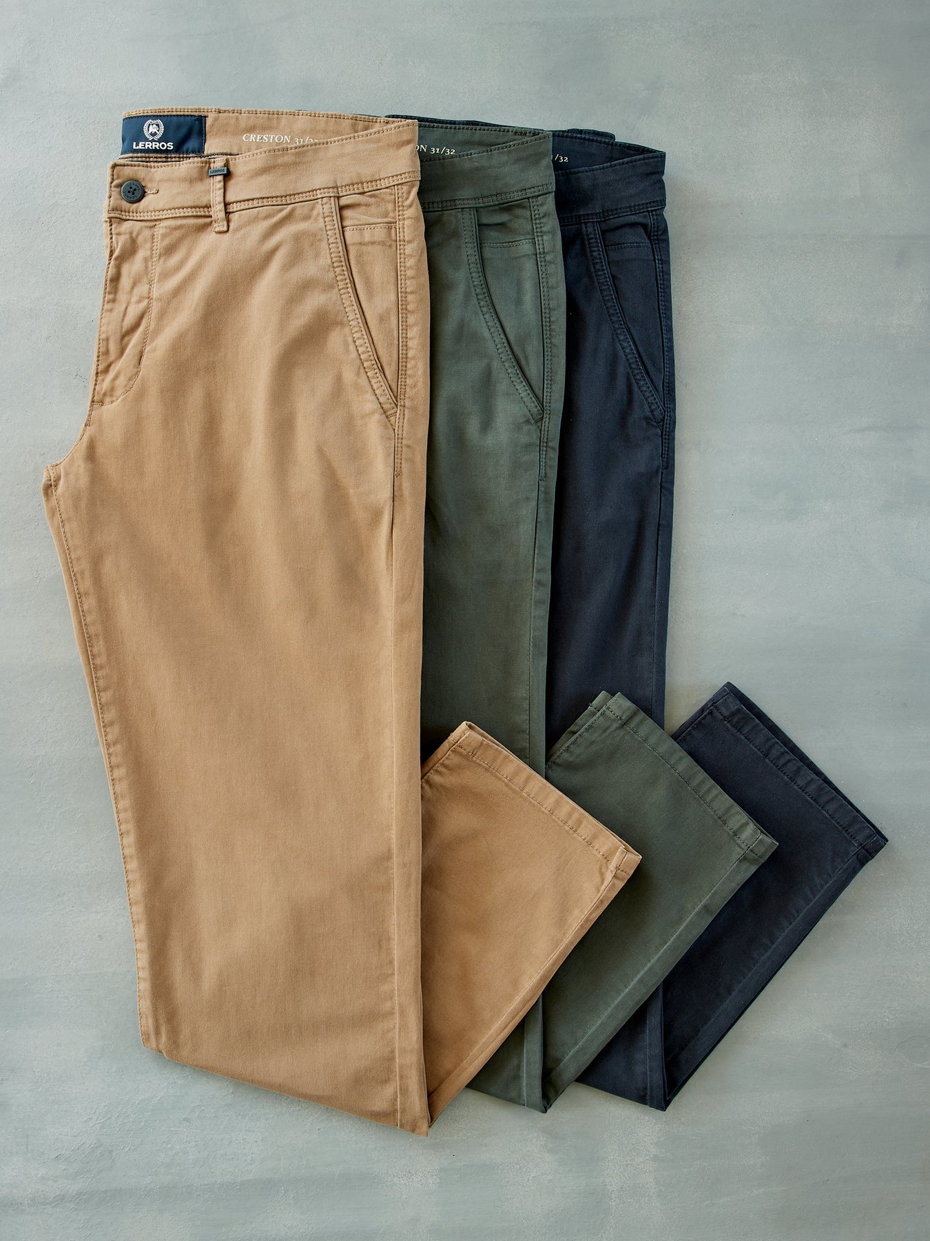 Basic Chino in Strukturqualität, SLIM FIT