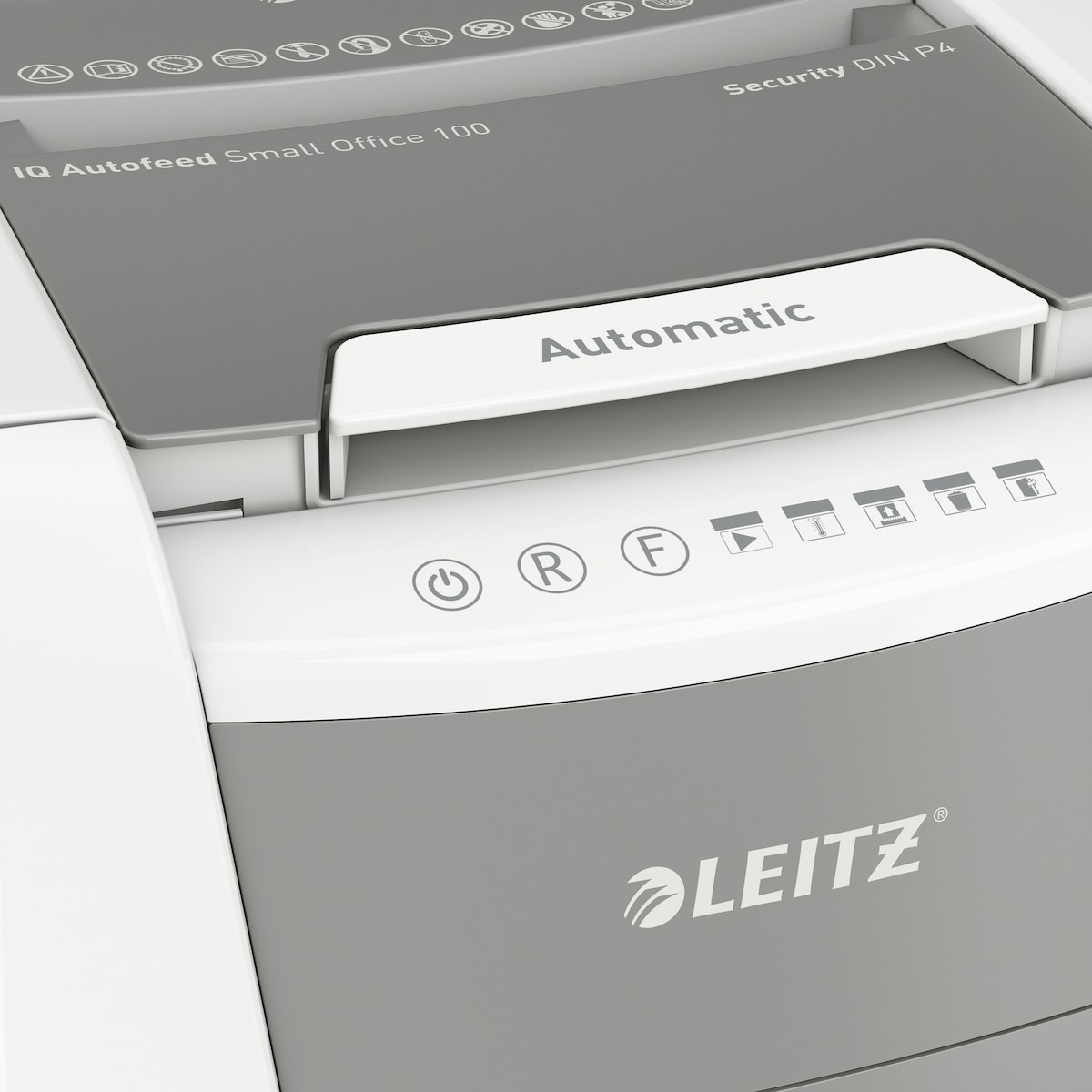 Leitz IQ AutoFeed SmallOffice 100 P4 makuleringsmaskin (krysskutt)