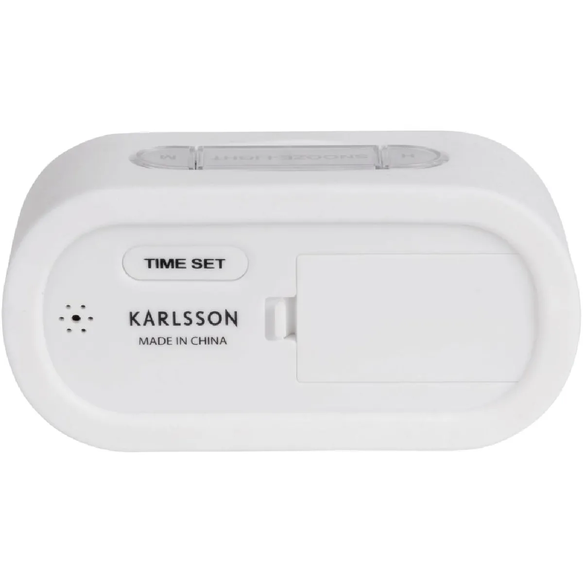 Karlsson Réveil Silicone Blanc