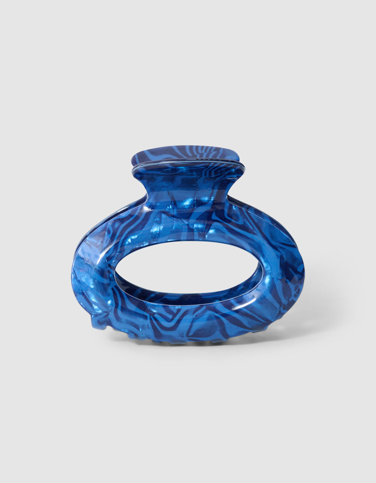 Bulky Haarklem Donkerblauw