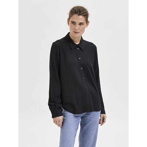 Selected Femme Viva Skjorte, Black, 40