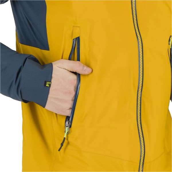 Veste ski de randonnée KARPOS VALSESIA SHELL JKT GOLDEN/MIDNIGHT