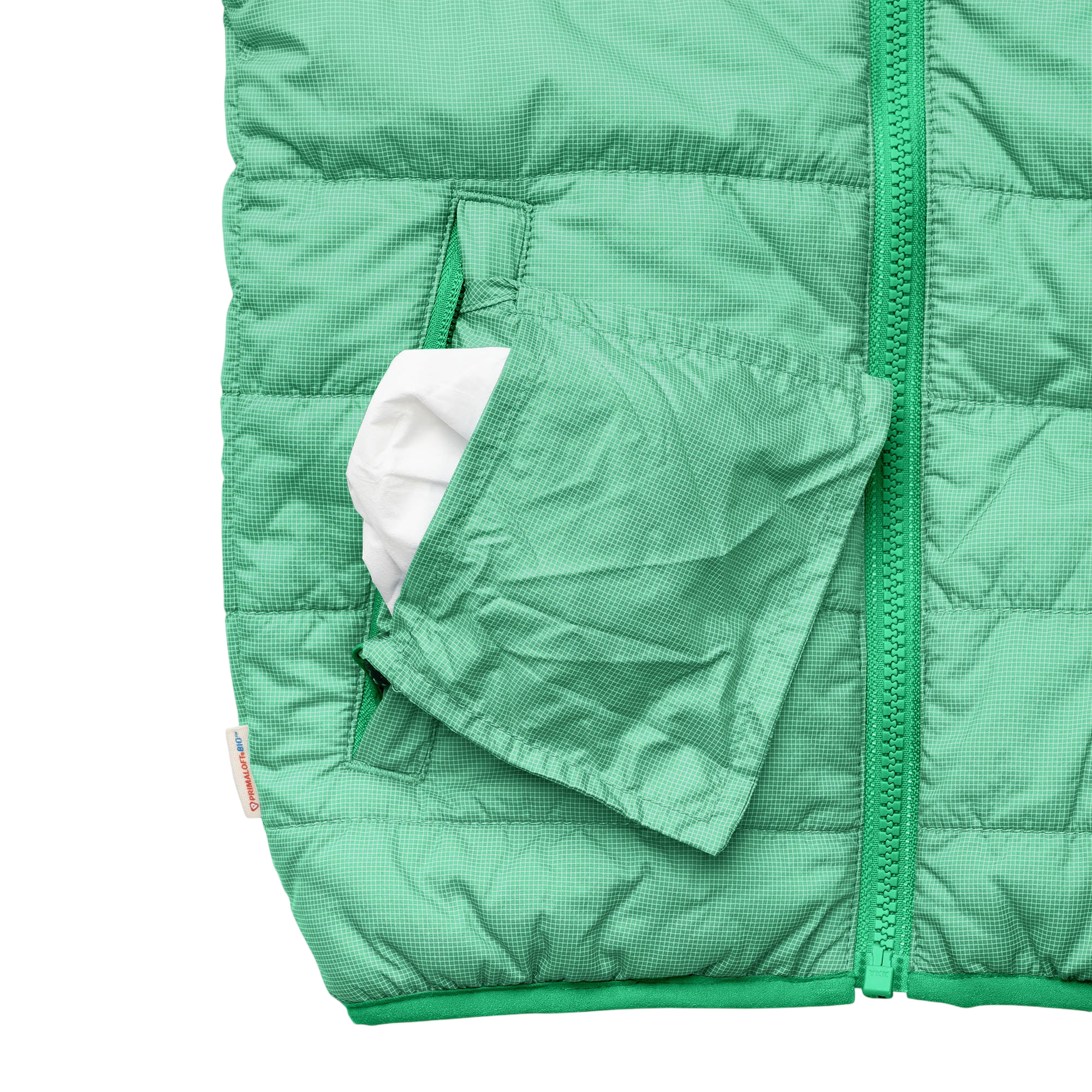 Jacke PrimaLoft Underground Glow Rana green / Deep petrol