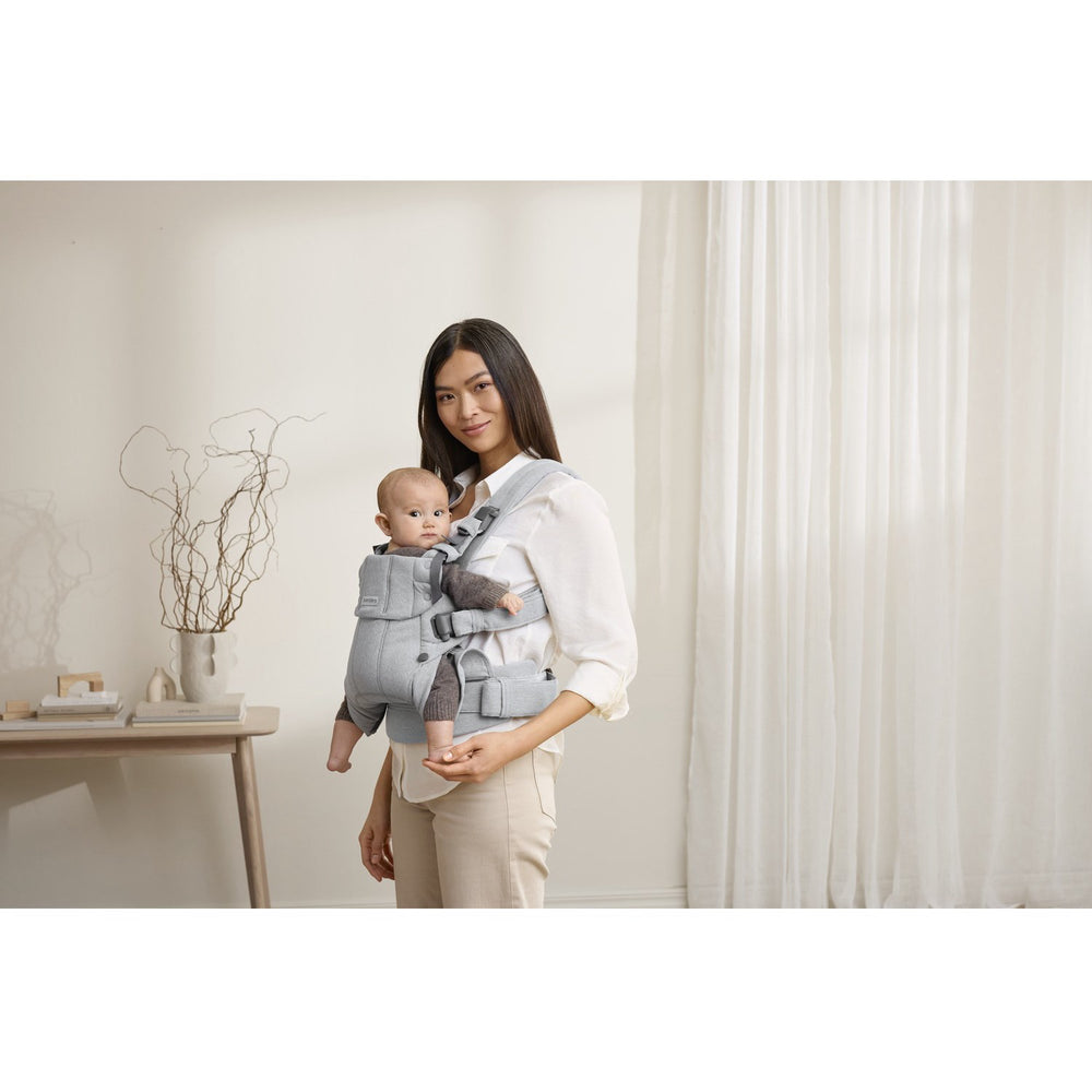 Køb BabyBjörn Light Grey Bæresele Harmony Mélange | Luksusbaby