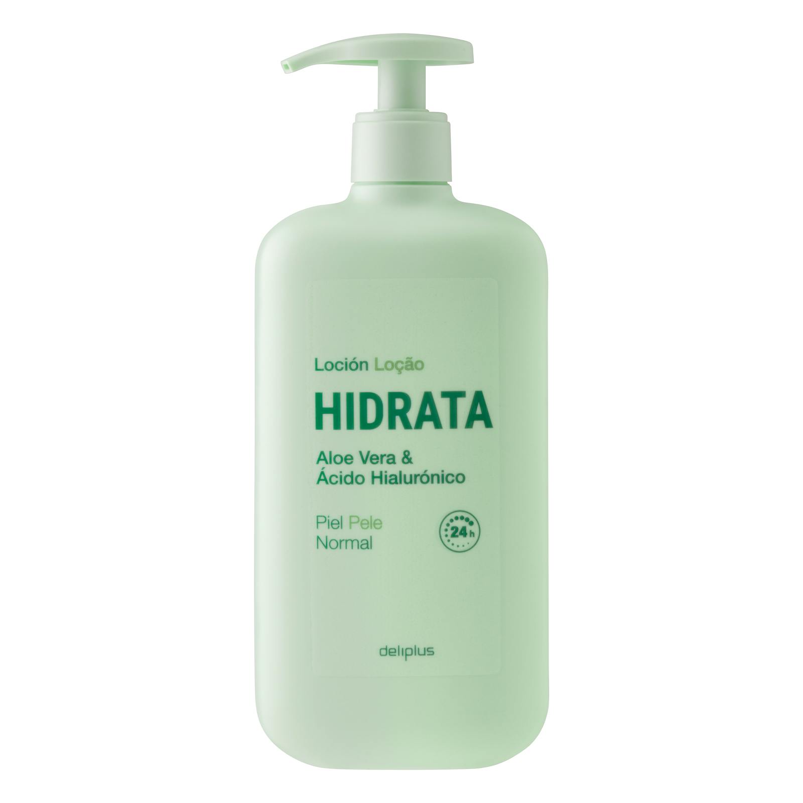 Deliplus Lotion corporelle hydratante à l'aloe vera et à l'acide hyaluronique