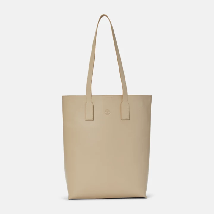 Cabas en cuir Tuckerman pour femme en beige
