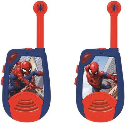 Marvel Spider-Man Walkie Talkie, Blå/Rød