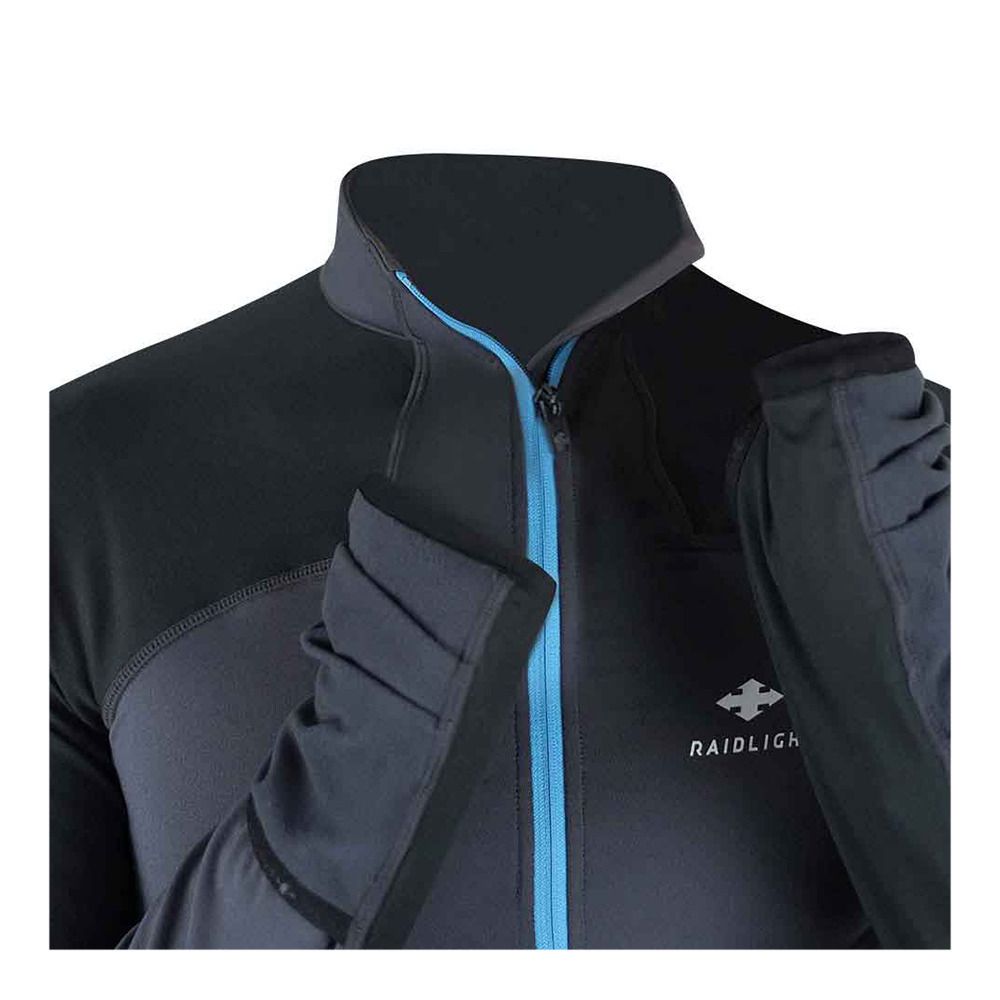 Raidlight WINTERTRAIL - Maillot Homme black dark grey