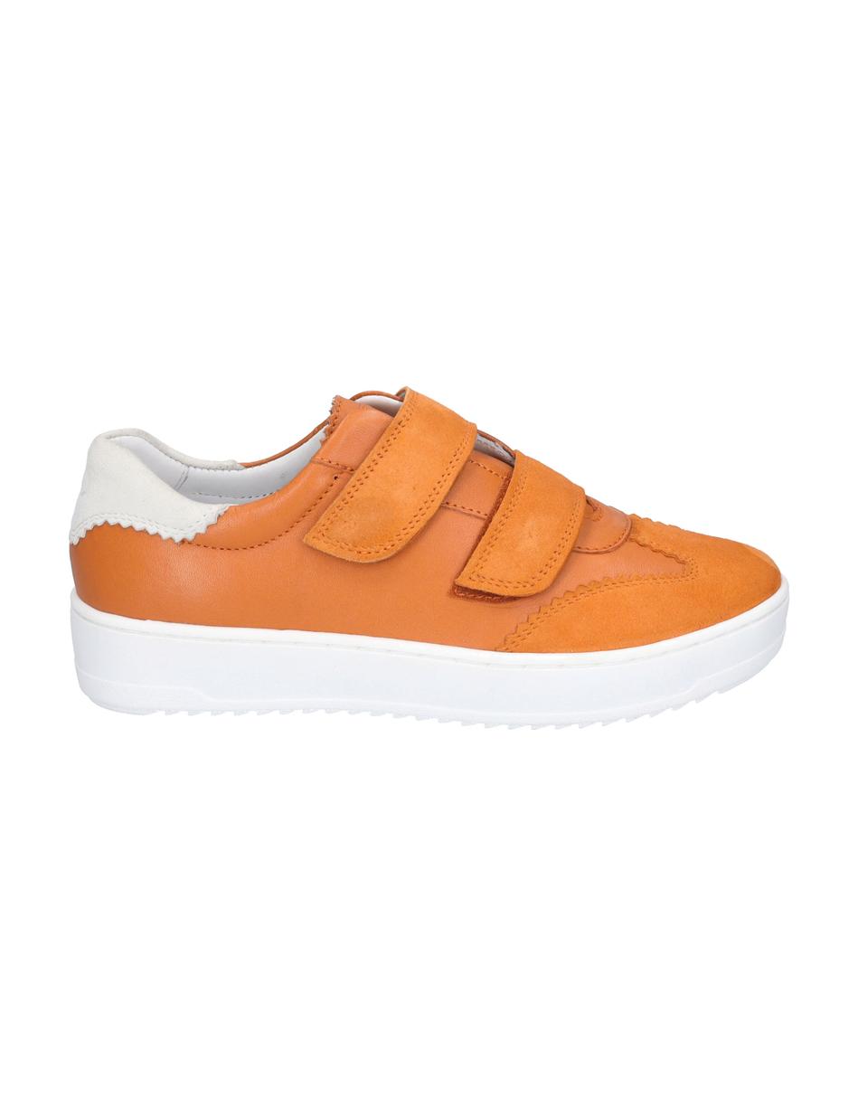 Slipper Emilia 03, orange-kombi