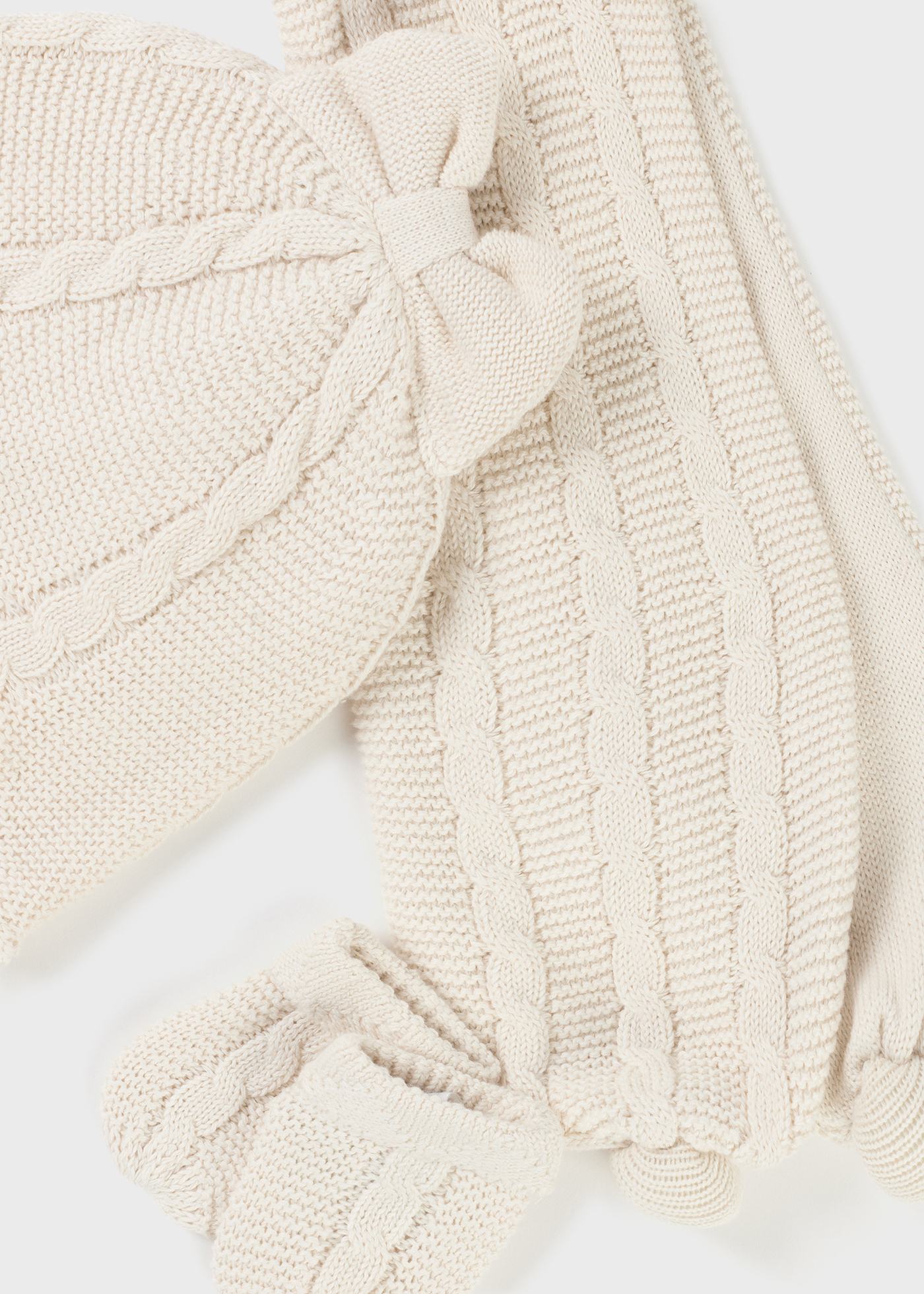 Conjunto de malha para recém-nascido Better Cotton