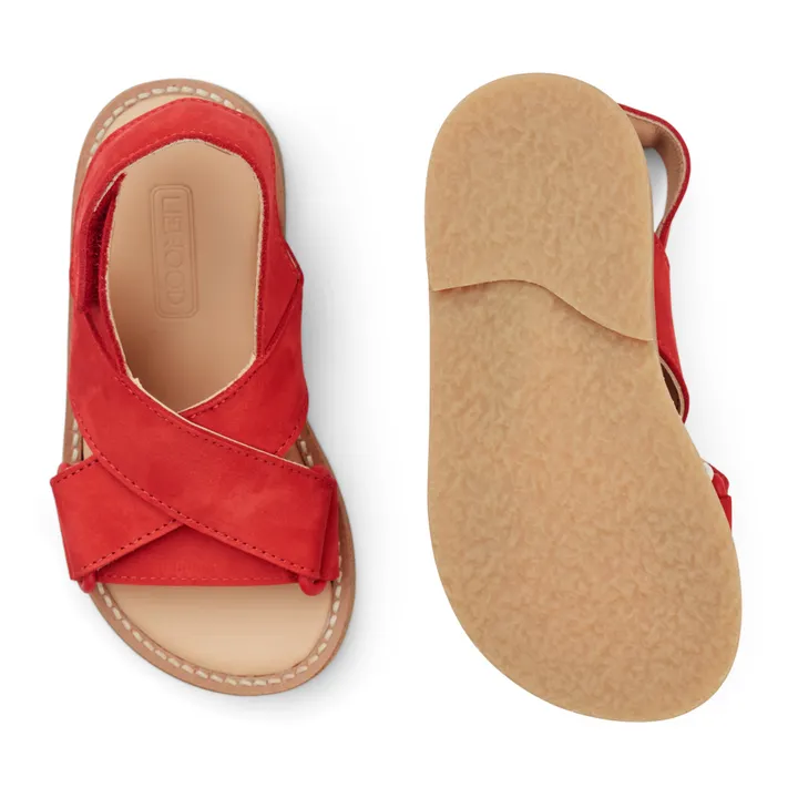 Liewood Sandales Cuir Jady | Rouge
