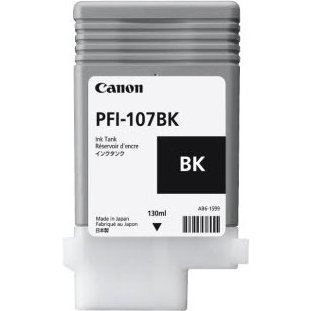 Canon PFI-107BK cartouche d'encre 1 pièce(s) Original Noir