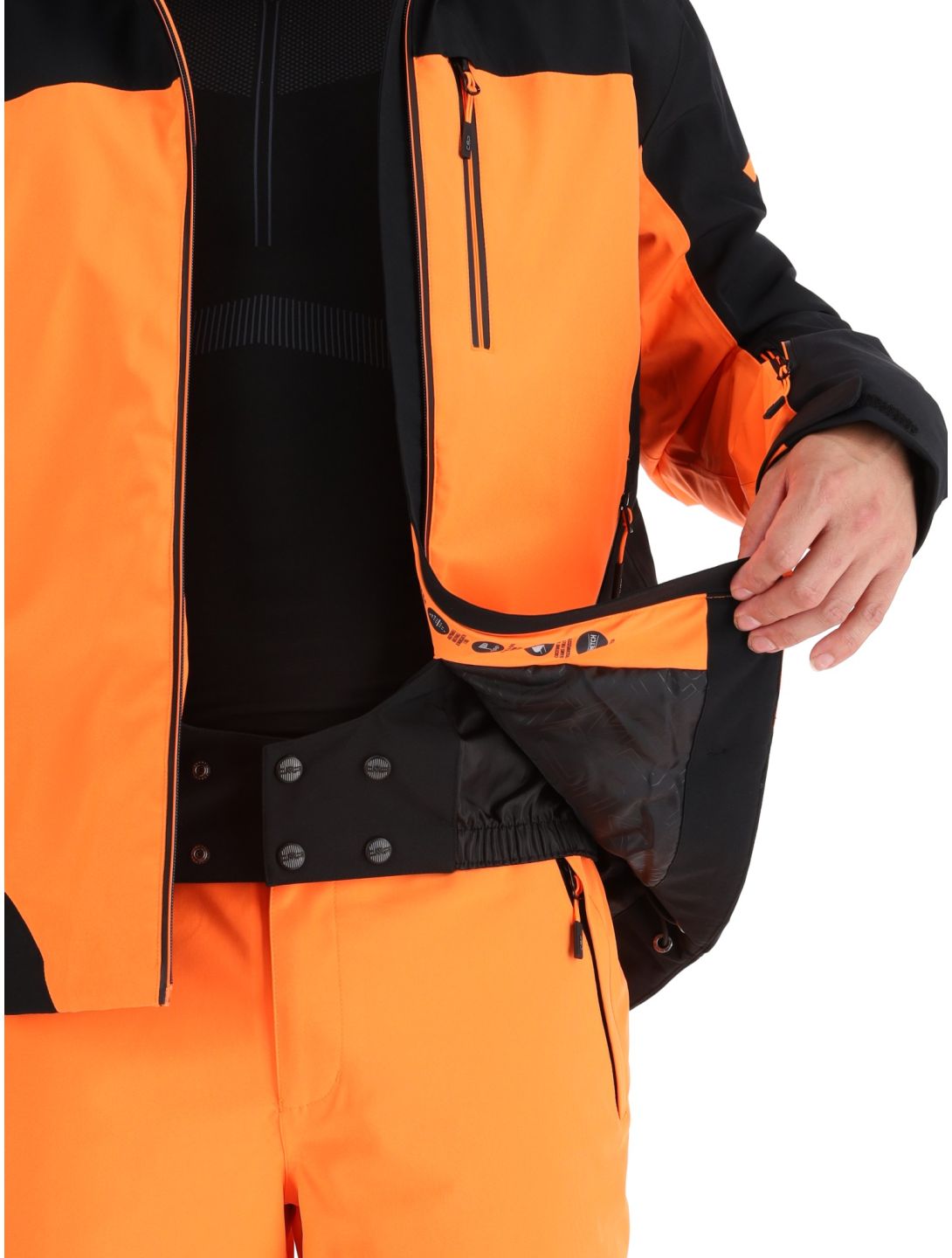34W4707 ski-jas heren