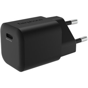 Fairphone ACCHAR-303-WW1 chargeur d'appareils mobiles Universel Noir Secteur Charge rapide Auto