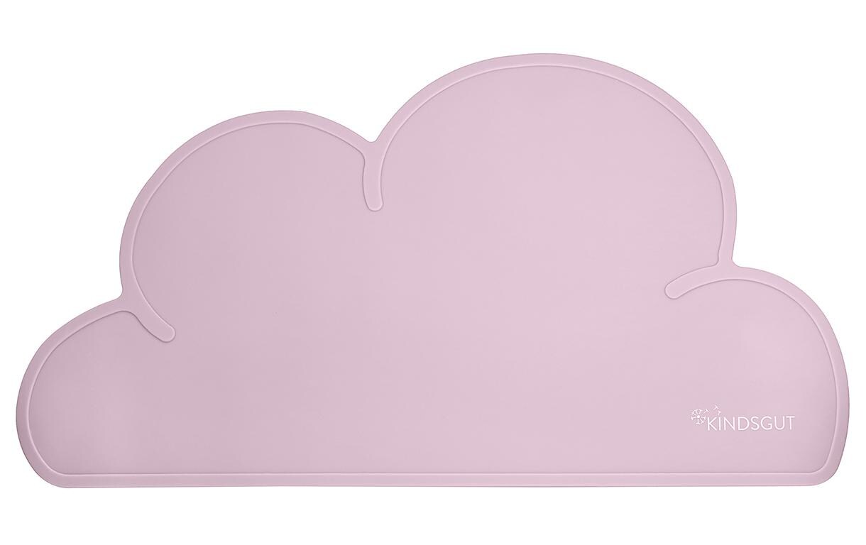 Kindertischset Platzdeckchen ZartrosaEsstischunterlage in Wolkenform