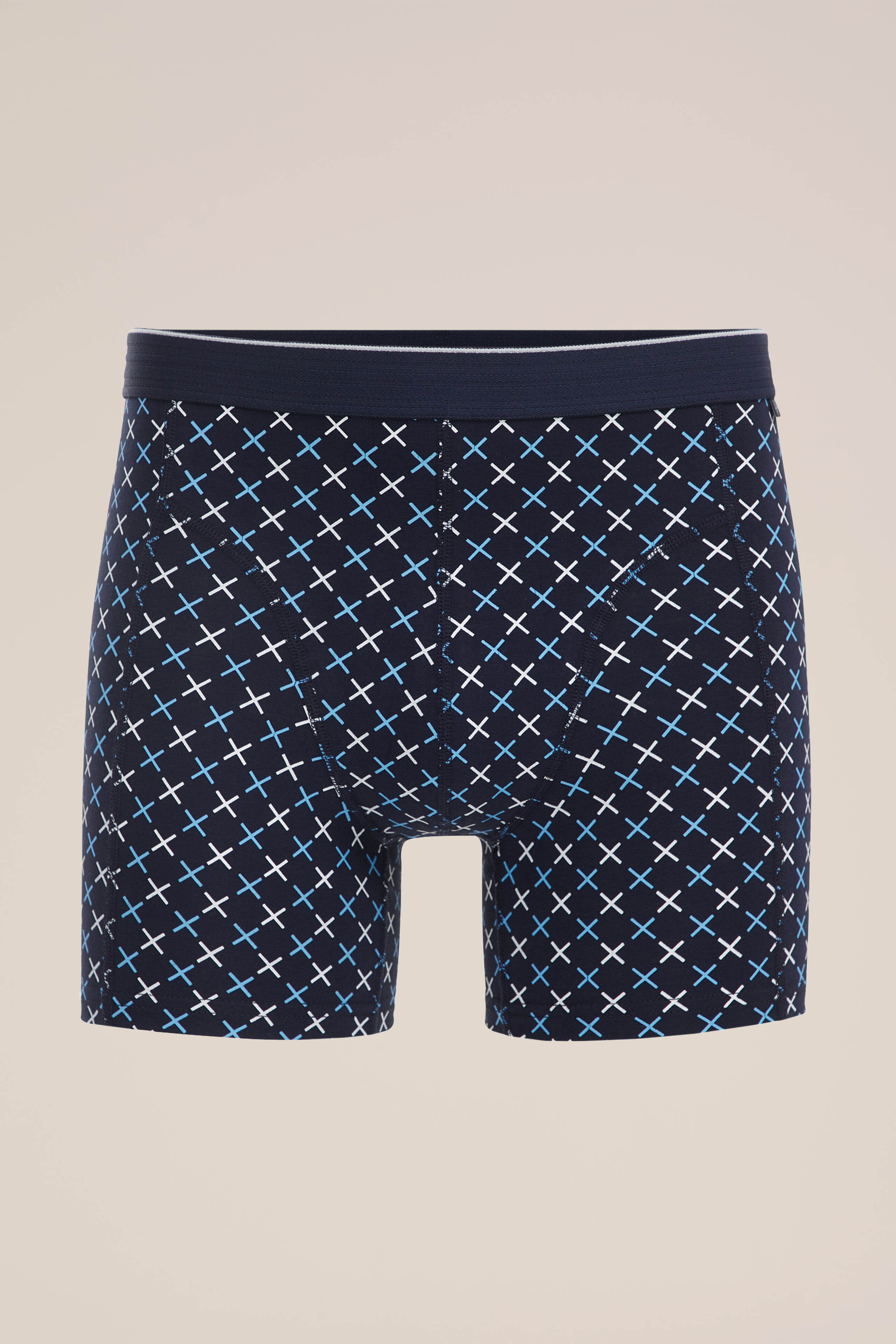 boxershort met dessin WE Fashion Donkerblauw