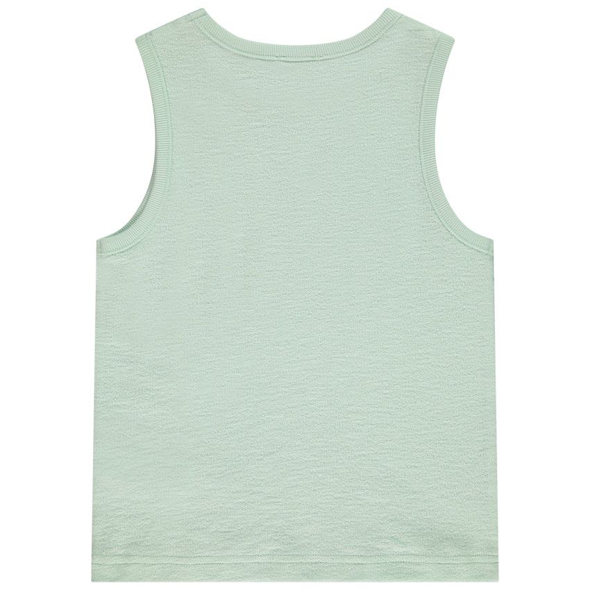 Débardeur en éponge avec broderie pour garçon - Vert