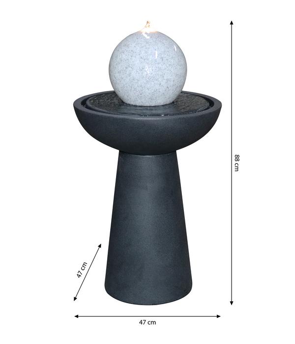 Dehner Polyethylen-Gartenbrunnen Aurora,