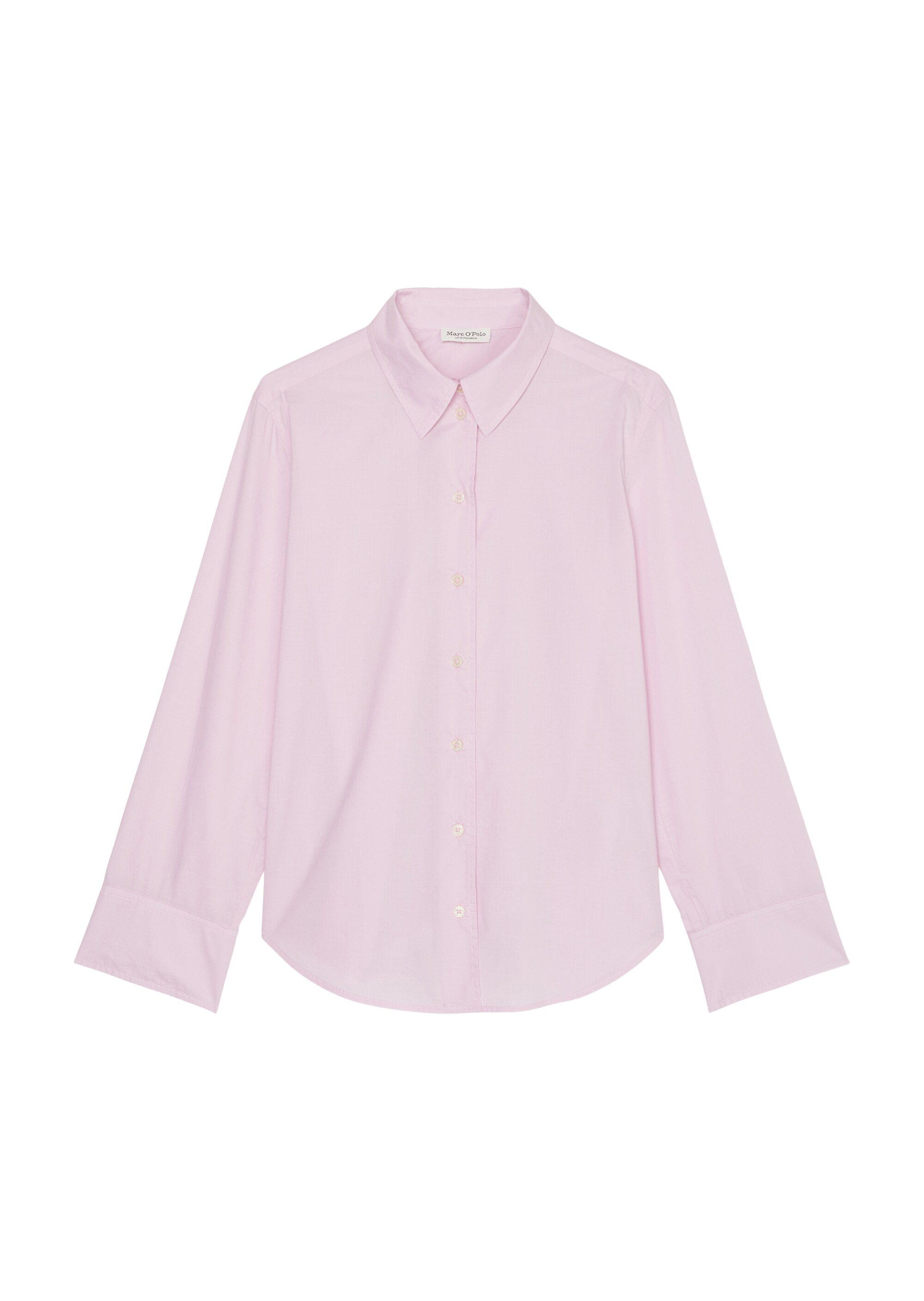 Bluse A-Shape aus Papertouch-Popeline
