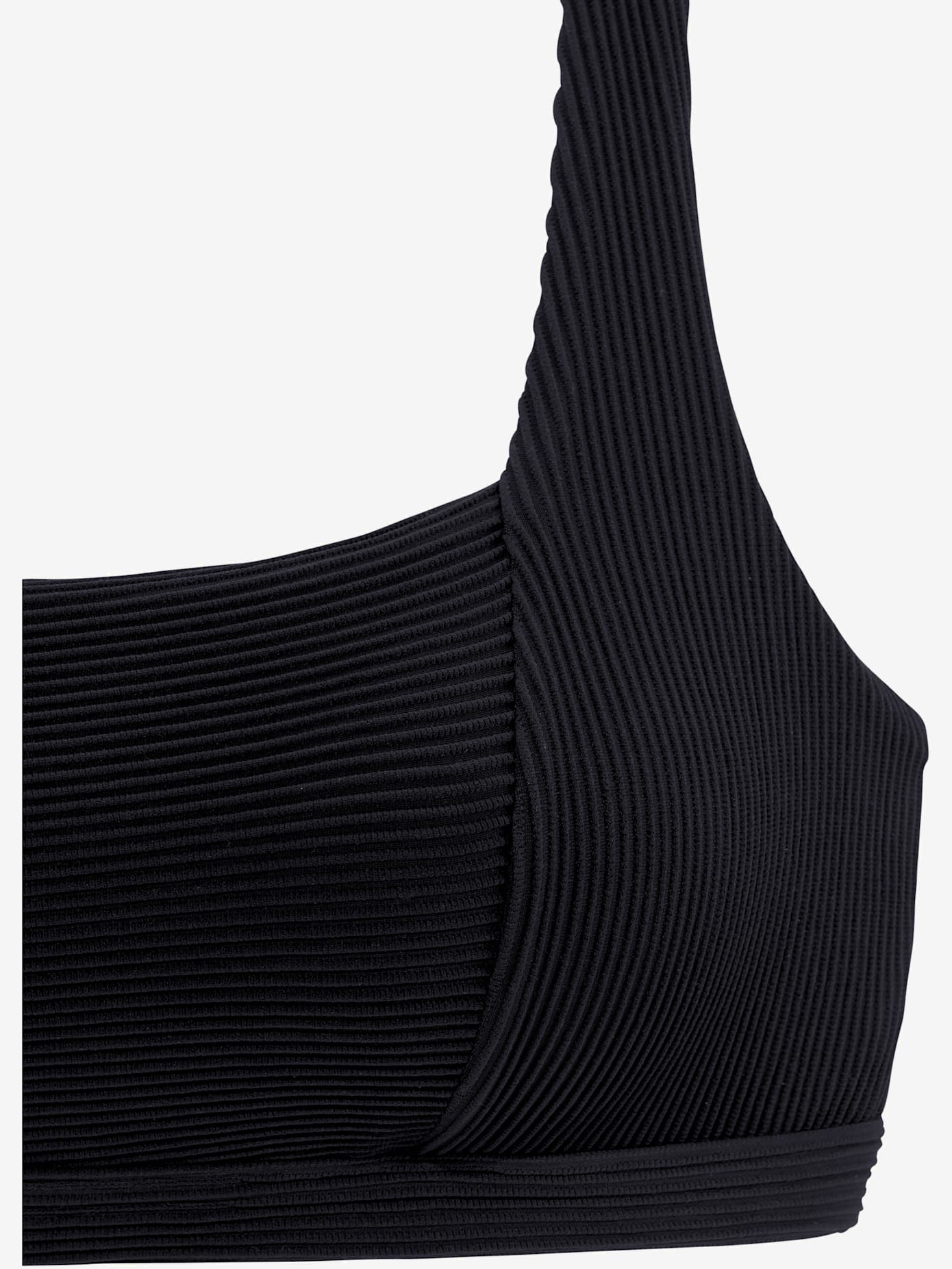 Haut de bikini bustier tissu structuré tendance