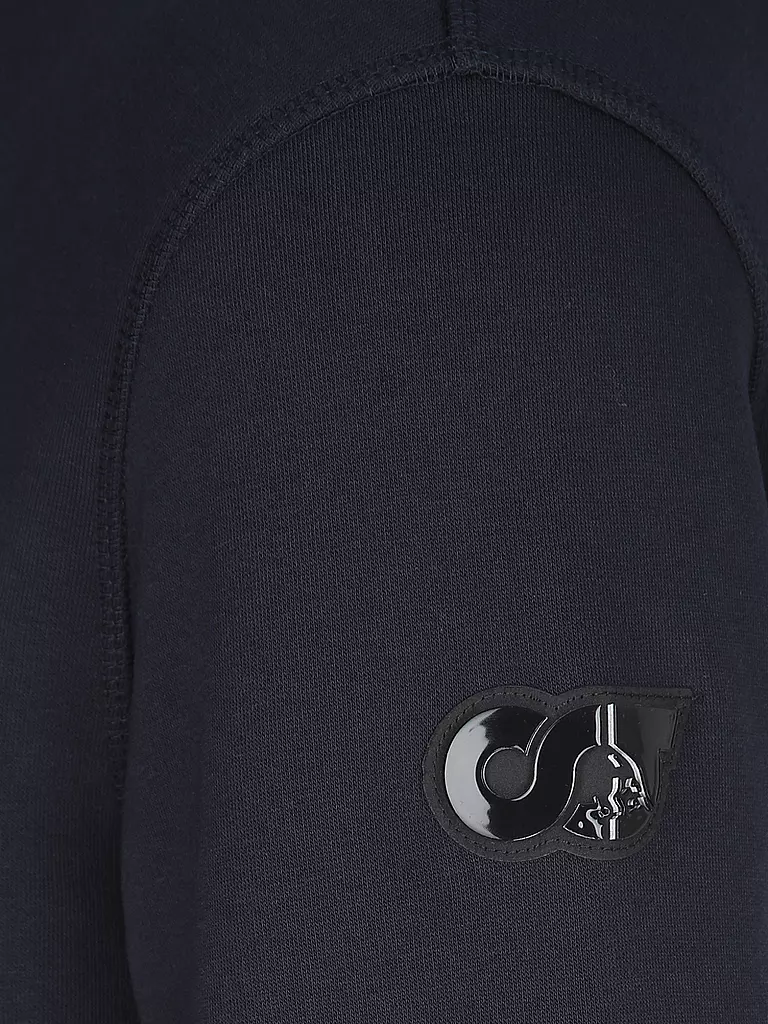 ALPHATAURI Kapuzensweatjacke dunkelblau