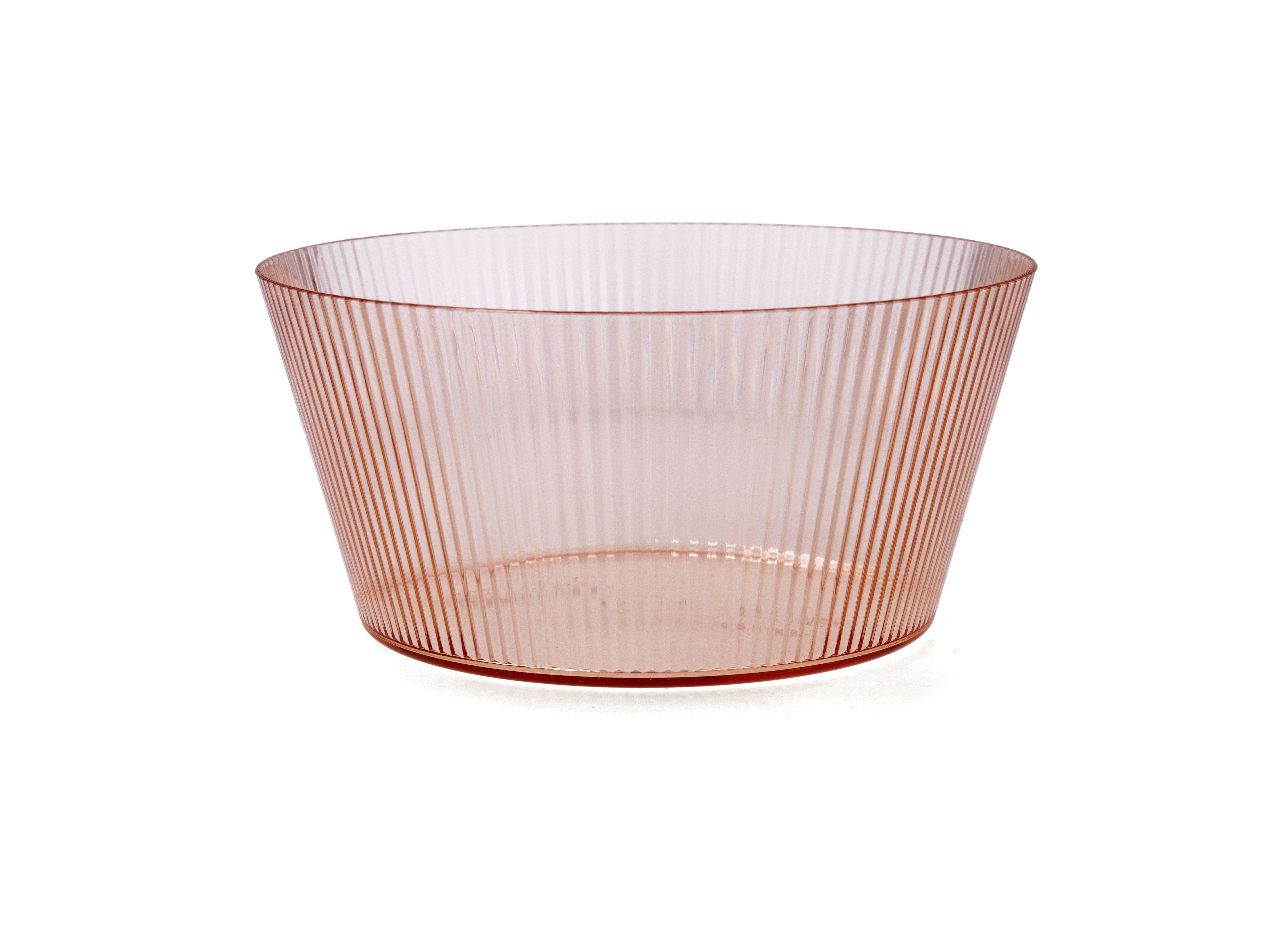 SALADEIRA SUNSET QUID PLÁSTICO/CORAL 25CM