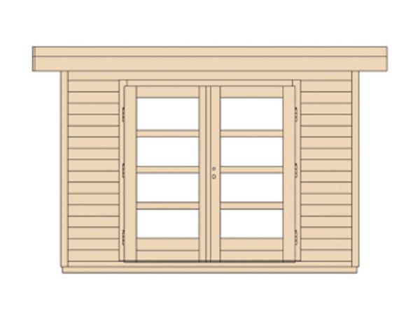 Weka Designhaus 126 Gr.1, ca. B361/H225/T286