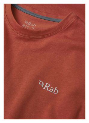 T-Shirt Rab Basecamp 3 Peak Rouge