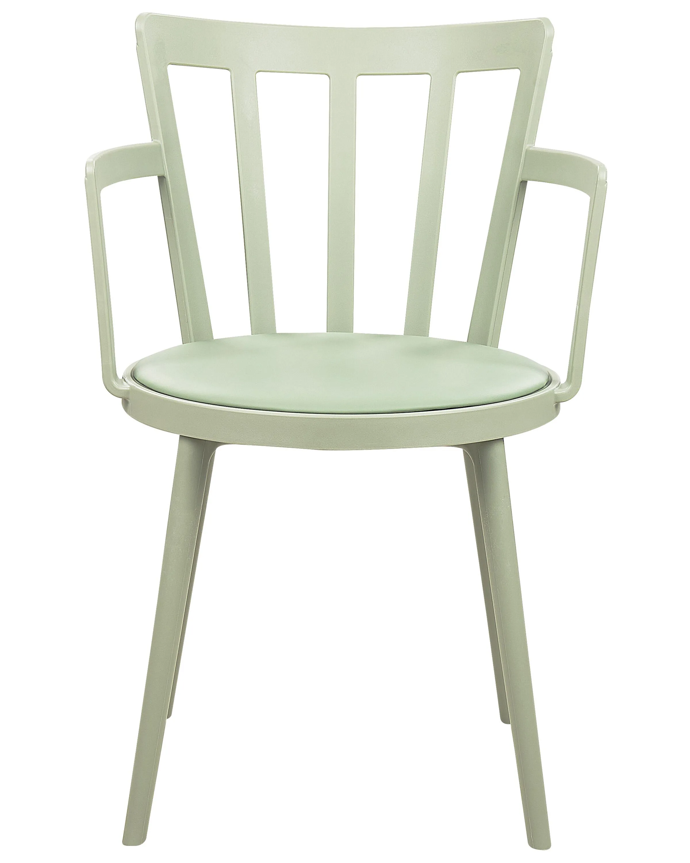 Set van 4 eetkamerstoelen MORILL Lichtgroen