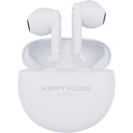 Happy Plugs Joy Lite In-Ear TWS høretelefoner - hvid