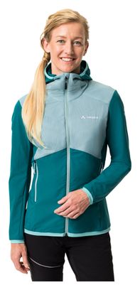 Veste Manches Longues Femme Vaude Brenva Bleu/Vert
