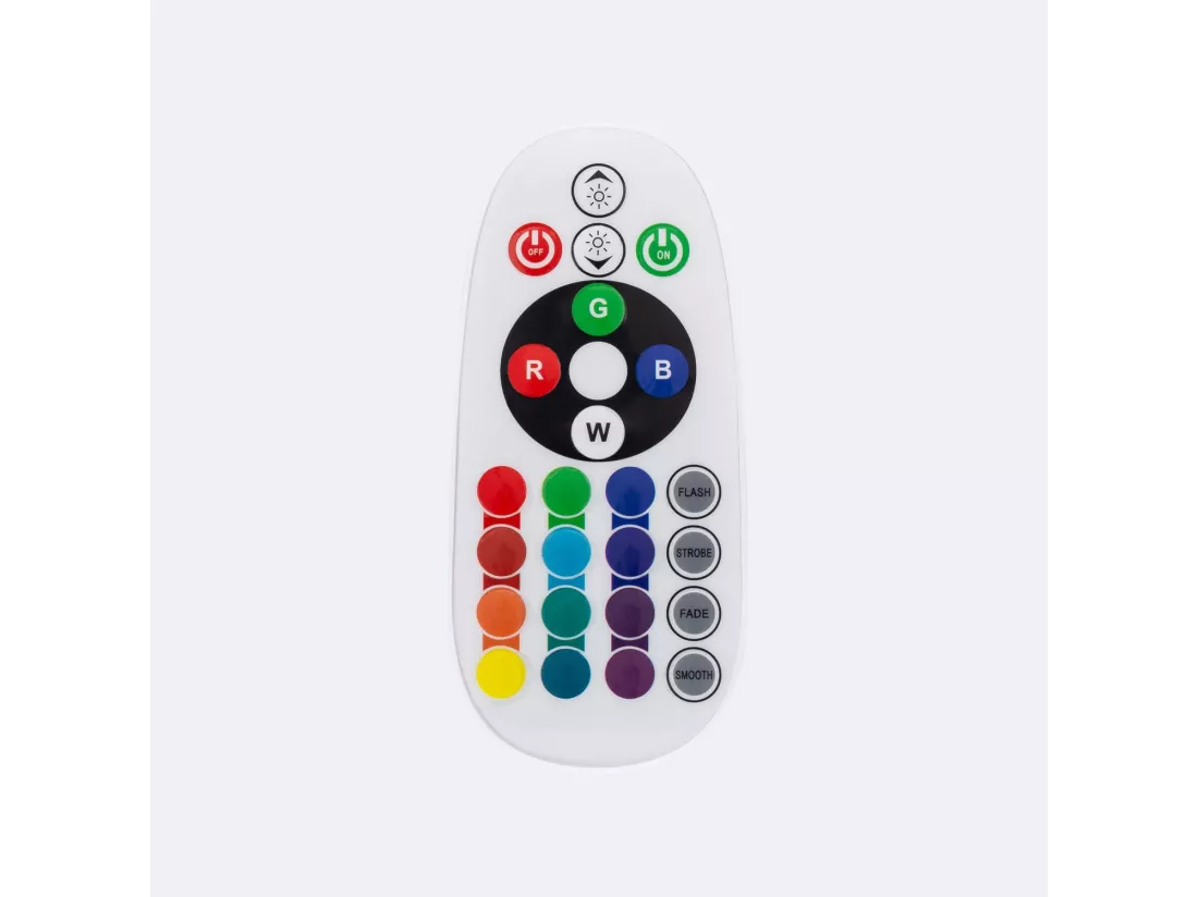 Bobine Gaine Neón LED RGB Dimmable 220V SFLEX12 50 Mètres IP65 Coupe 100 cm Télécommande IR