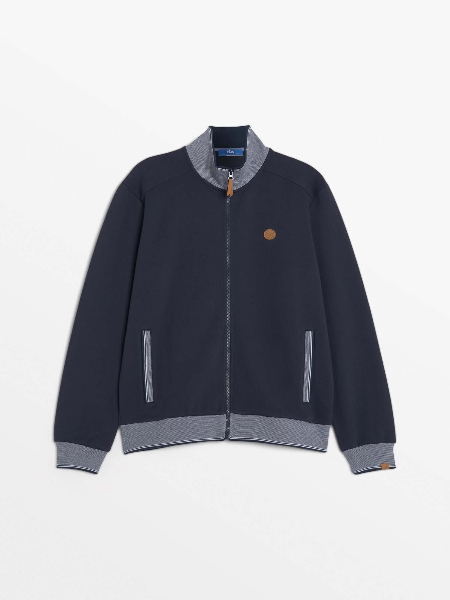 Gilet Zippé Homme Confort Marine
