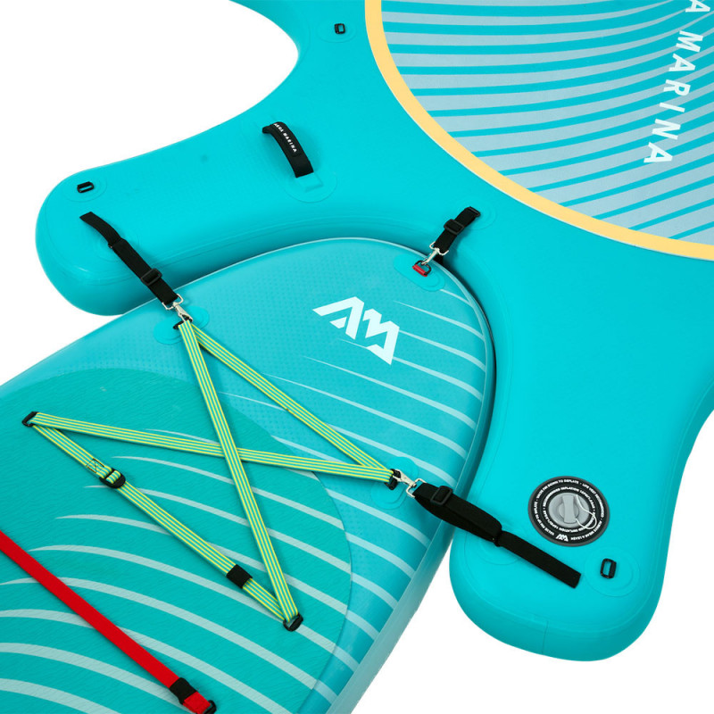 PLATEFORME YOGA GONFLABLE AQUA MARINA YOGA DOCK