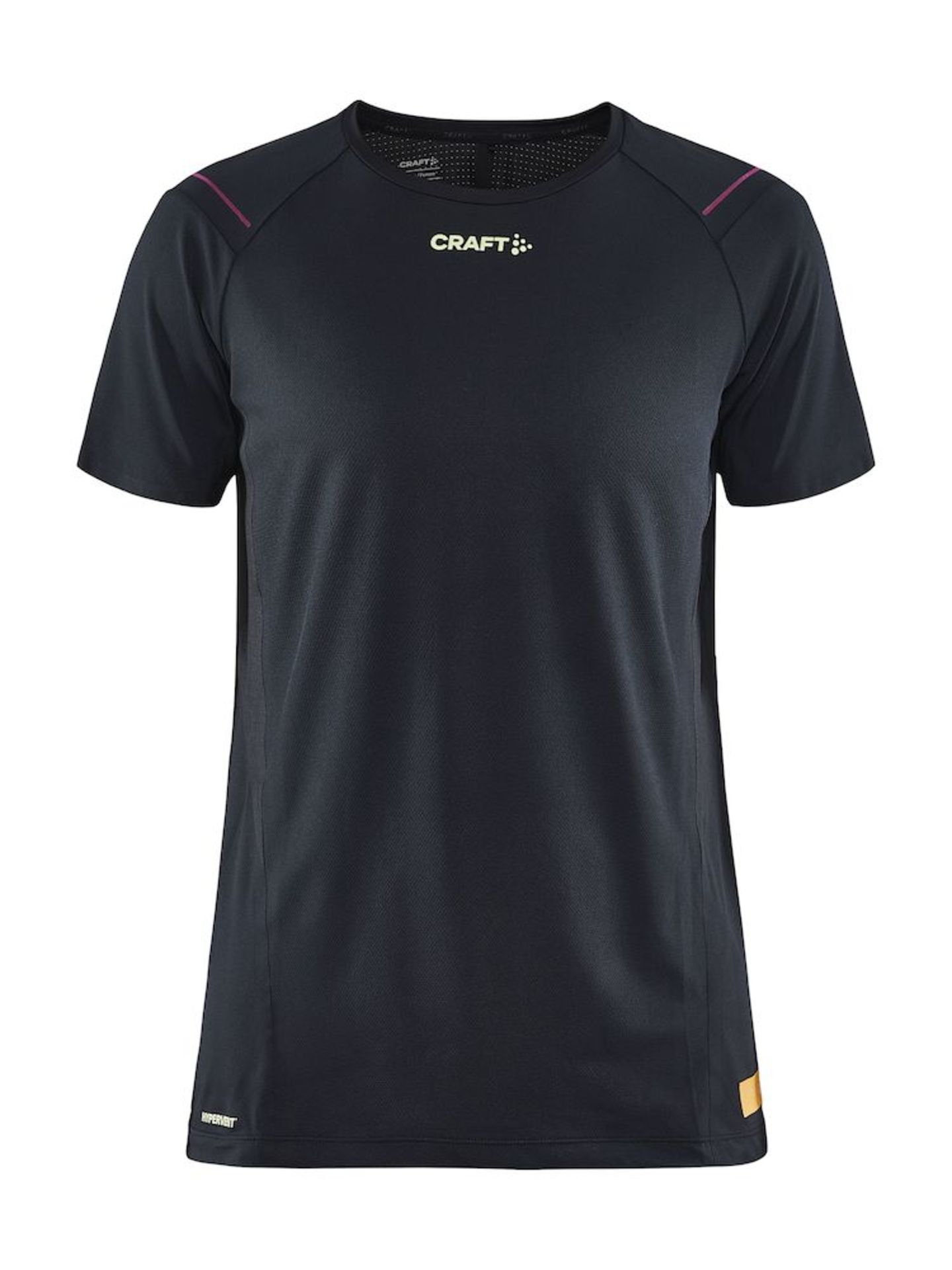 Craft PRO Hypervent Hardloopshirt Korte Mouwen Zwart Dames