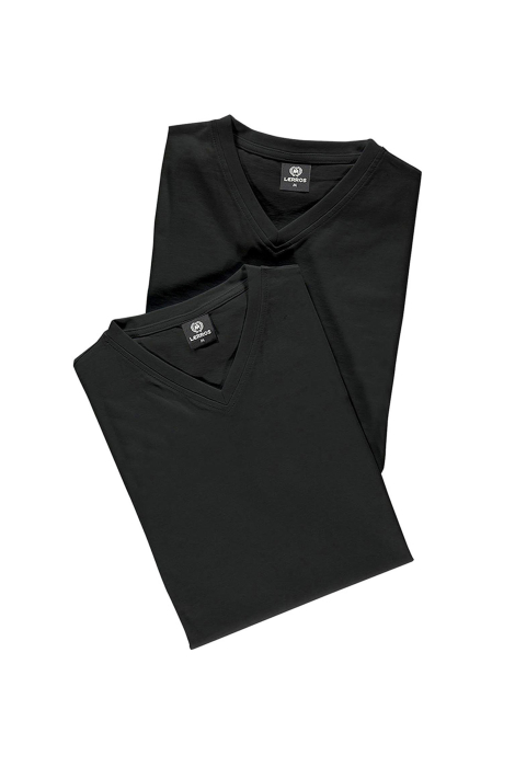 Lerros zwarte heren t-shirt