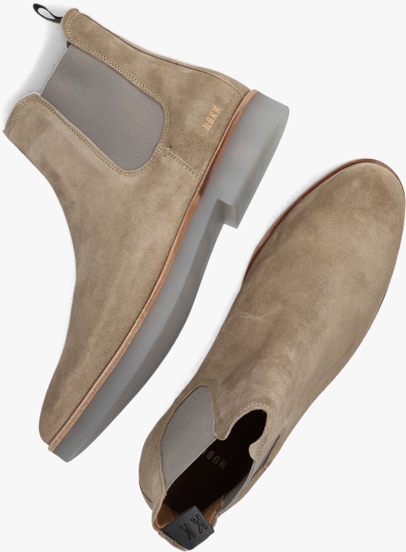 NUBIKK beige nubikk chelsea boots logan chelsea