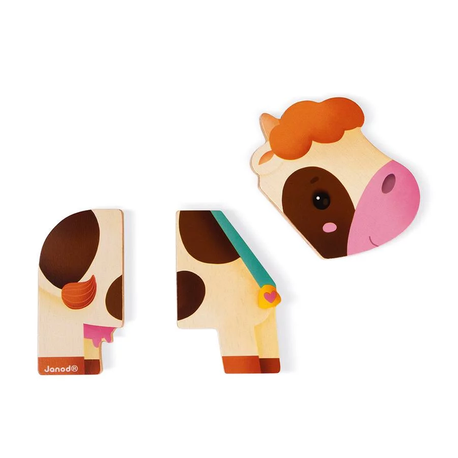 FUNNY MAGNET - ANIMAUX MAGNÉTIQUE - EN  BOIS