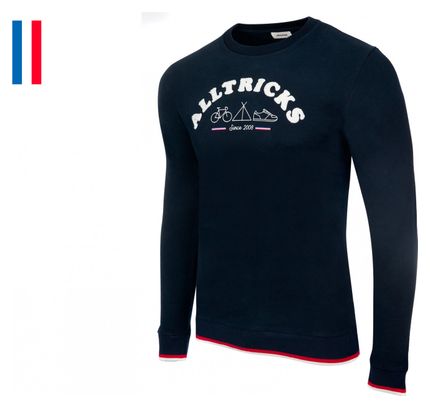 Sweat Alltricks Sport d'Epoque Bleu / Blanc