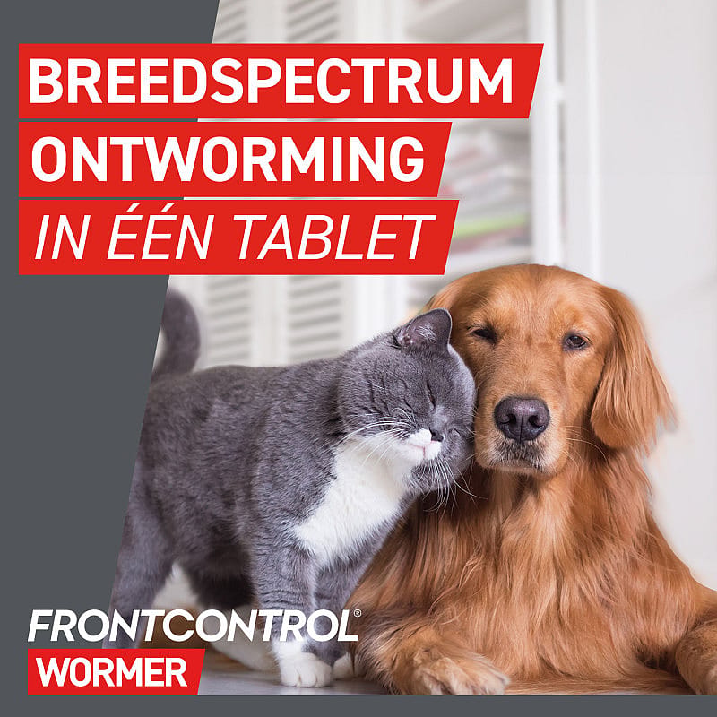Frontcontrol Ontwormer Kat 2 tabletten | 15594