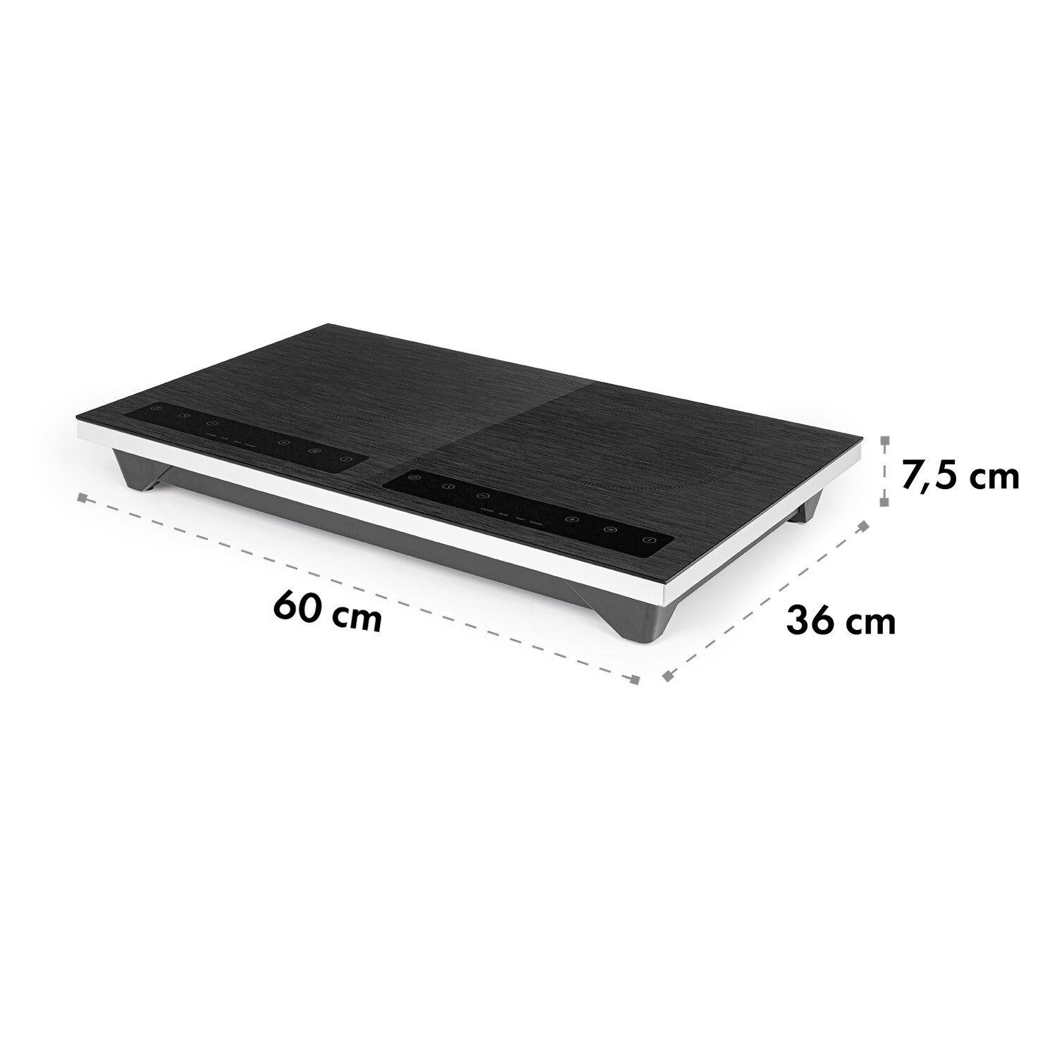 Varicook Steel Induktionskochfeld 3100W 10 Leistungsstufen Topfsensor