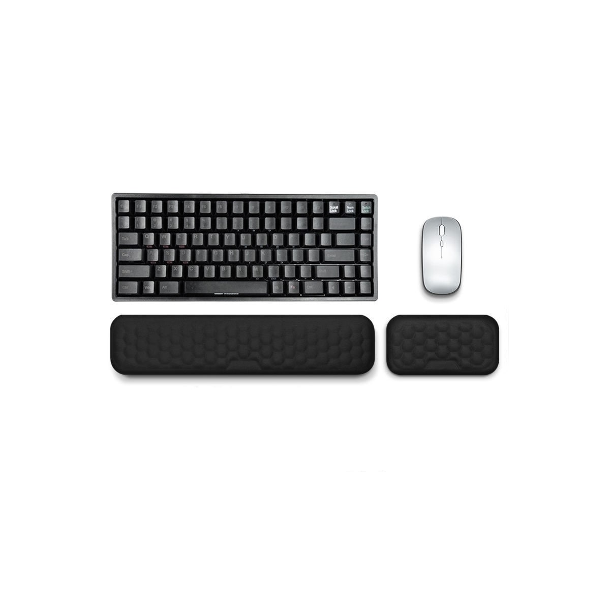 Tastatur håndleddsstøtte, mus håndleddsstøtte sett