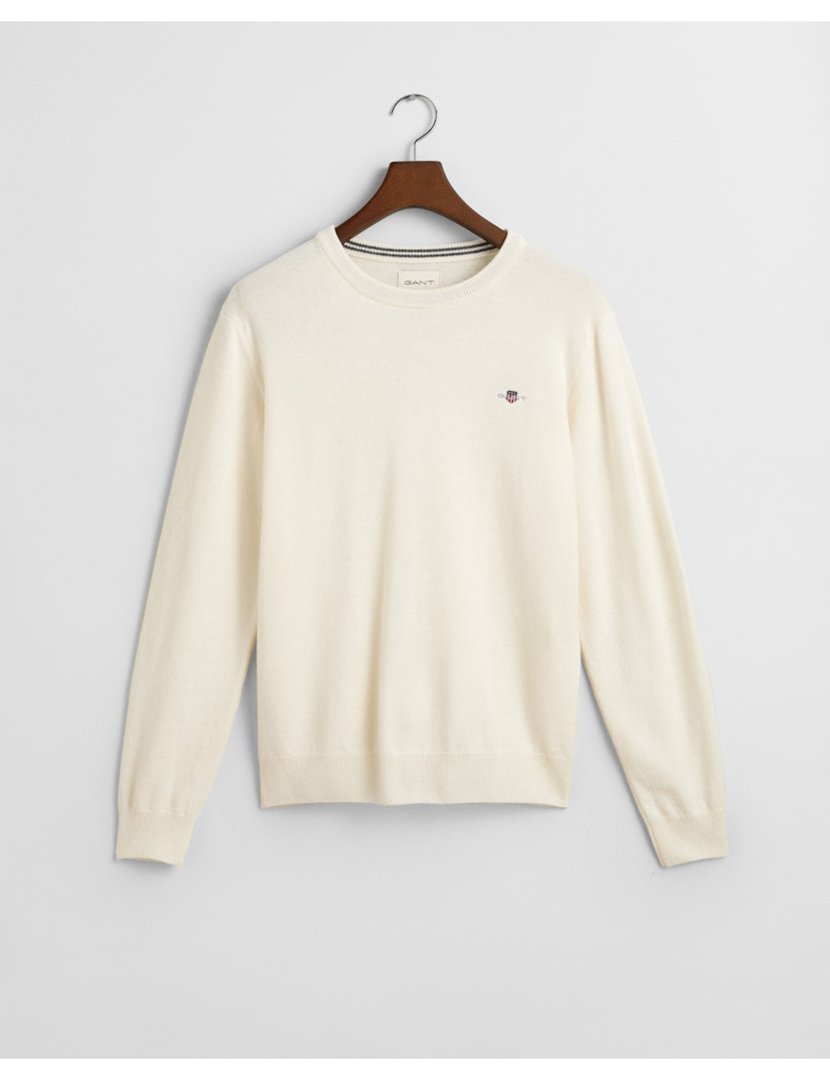 Fine Wool Sweater Beige