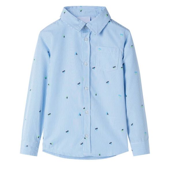 Camisa para Criança Azul-claro 92 - 3318152689